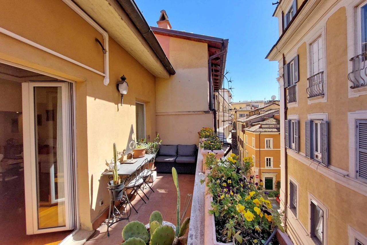 4Bnb - Luxury Trevi Apartment W Terrace Roma Eksteriør bilde