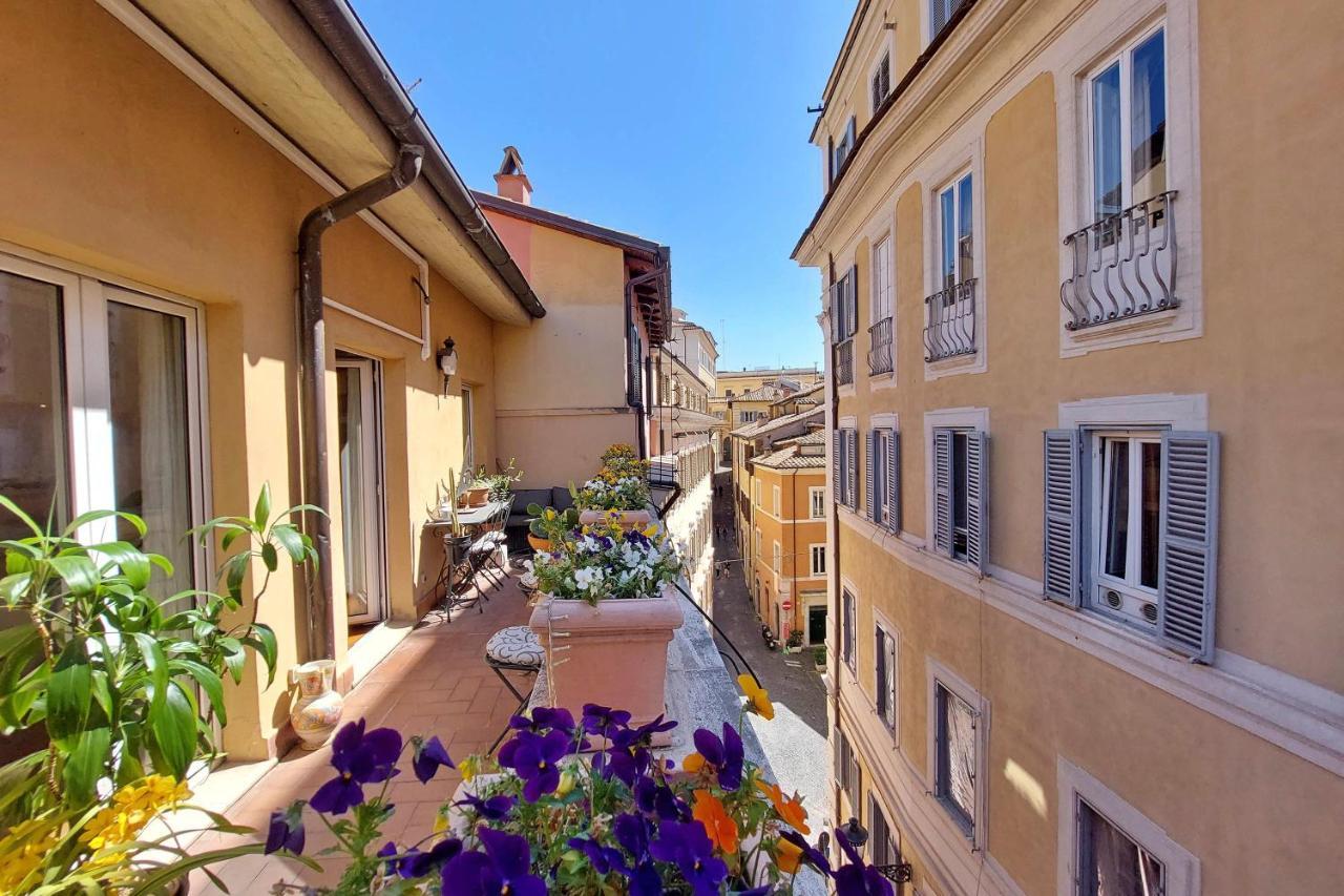 4Bnb - Luxury Trevi Apartment W Terrace Roma Eksteriør bilde