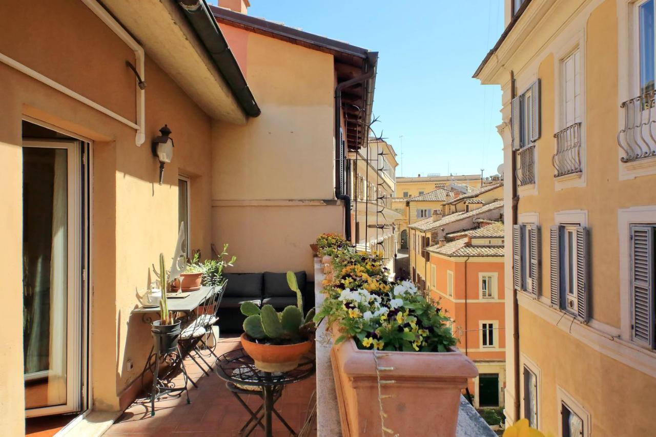 4Bnb - Luxury Trevi Apartment W Terrace Roma Eksteriør bilde