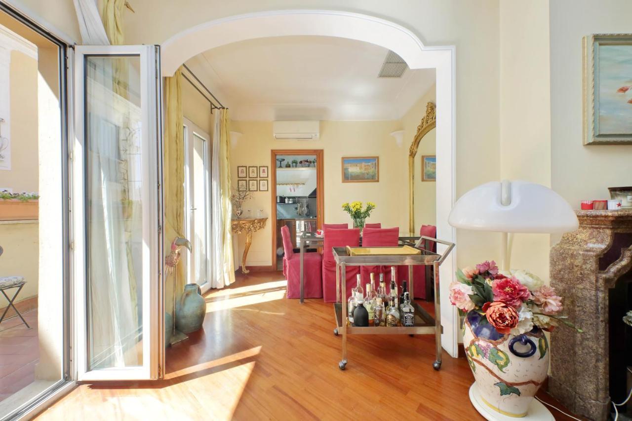 4Bnb - Luxury Trevi Apartment W Terrace Roma Eksteriør bilde